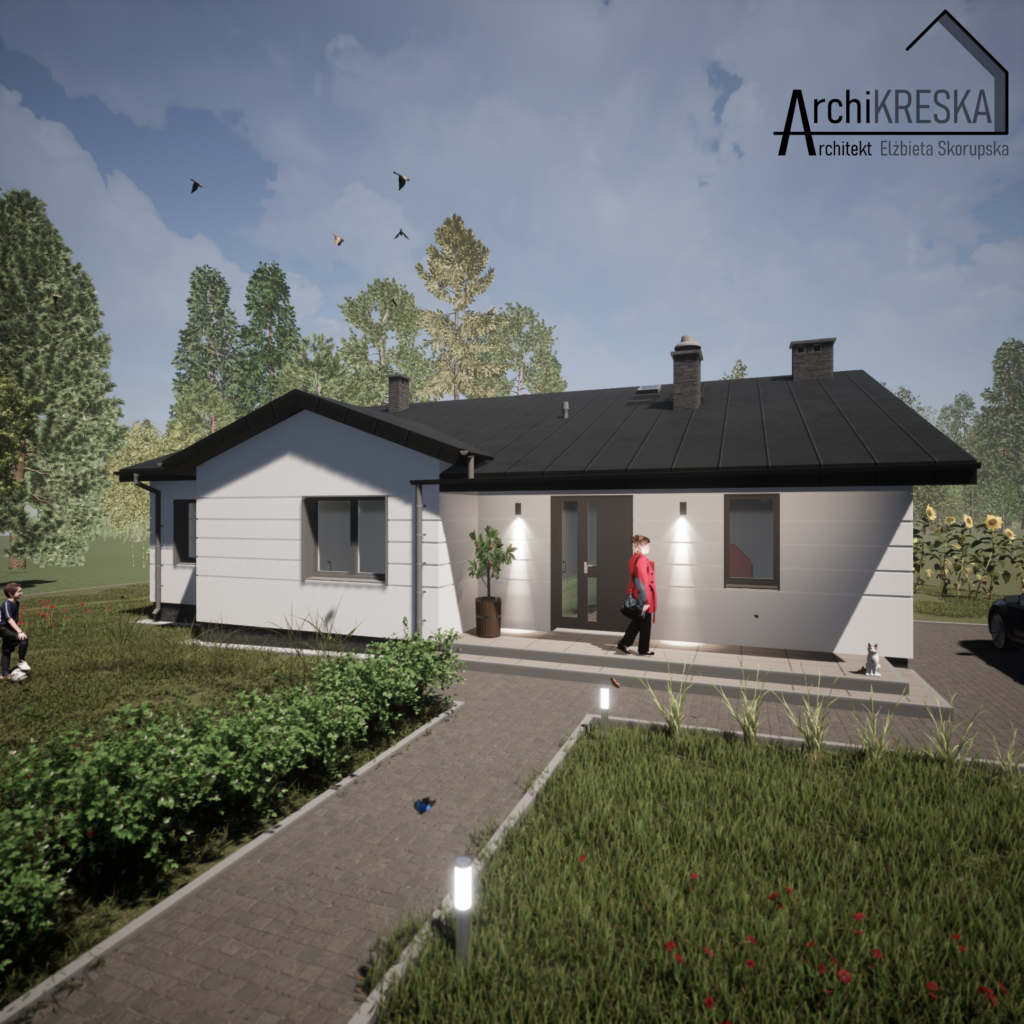 Projekt domu typu Old Fashioned