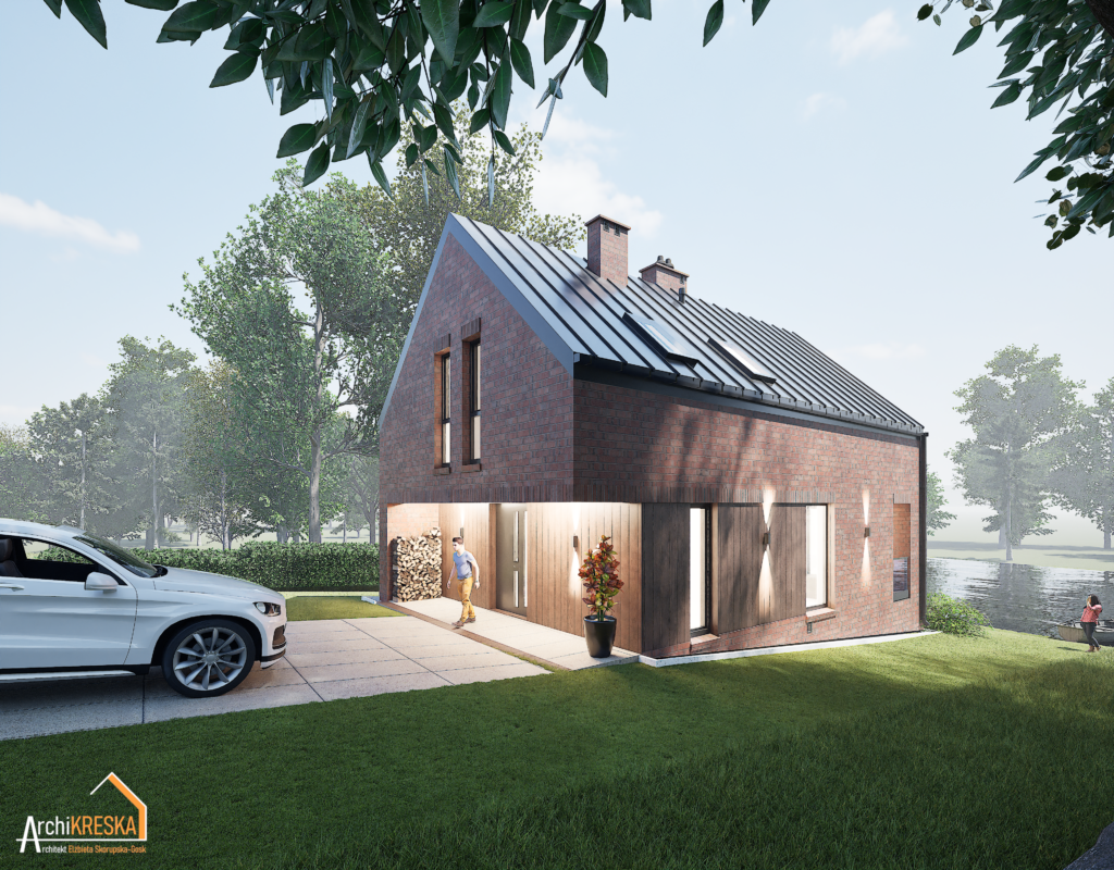 Projekt domu typu River House