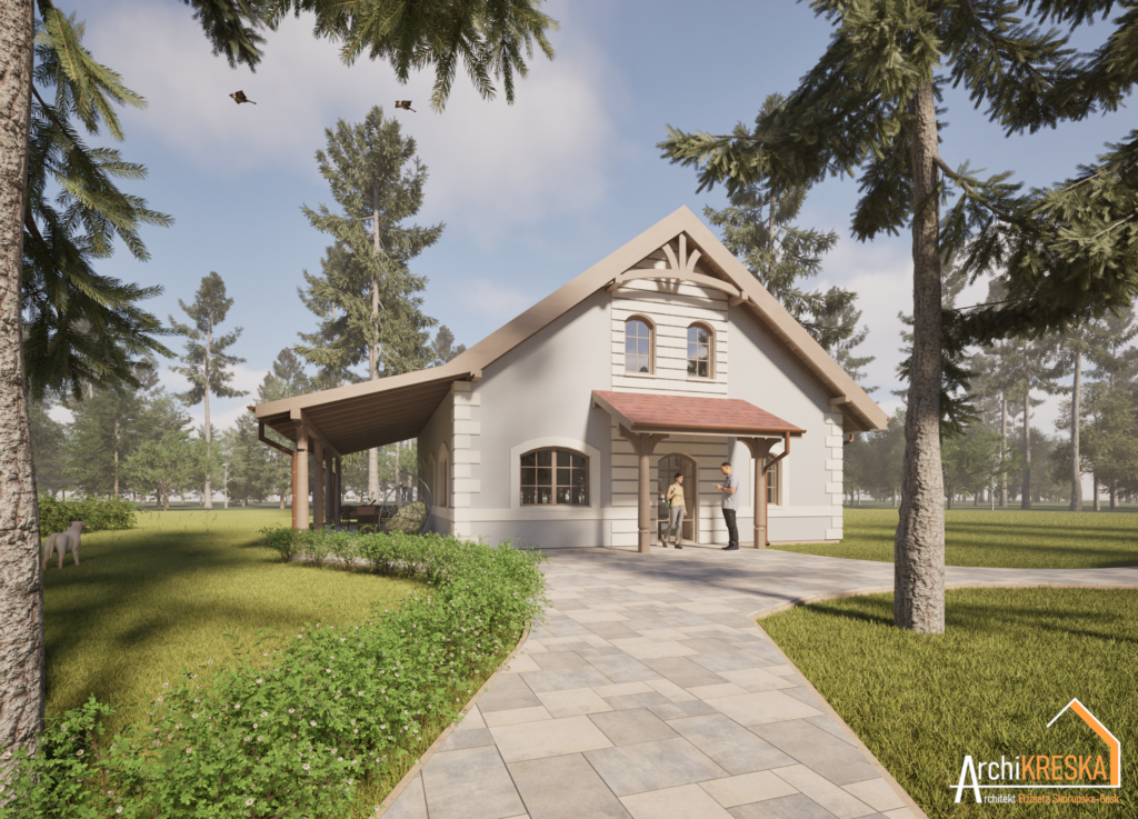 Projekt domu typu Dom Tradycyjny