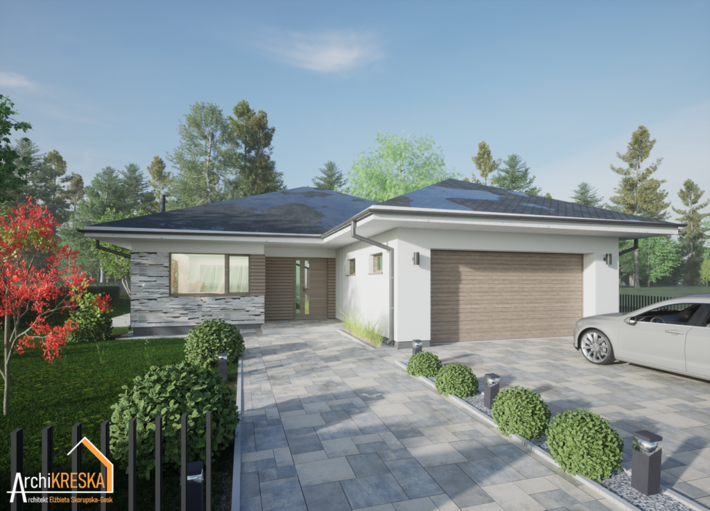 Projekt domu typu City House