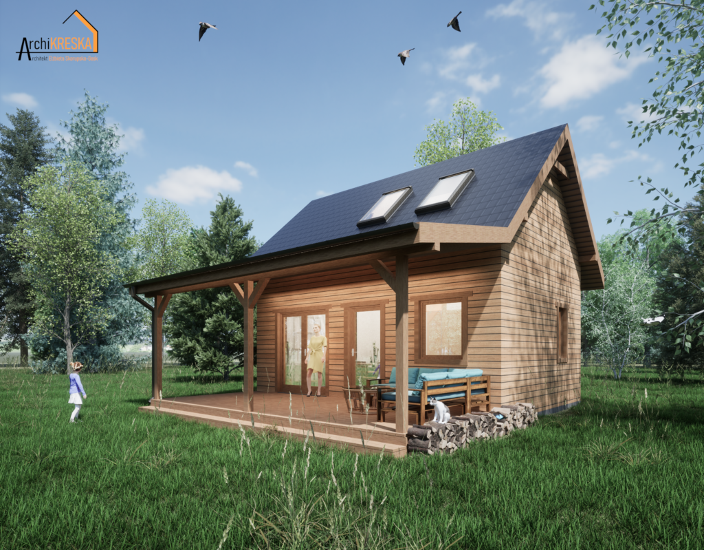Projekt domu typu Little House